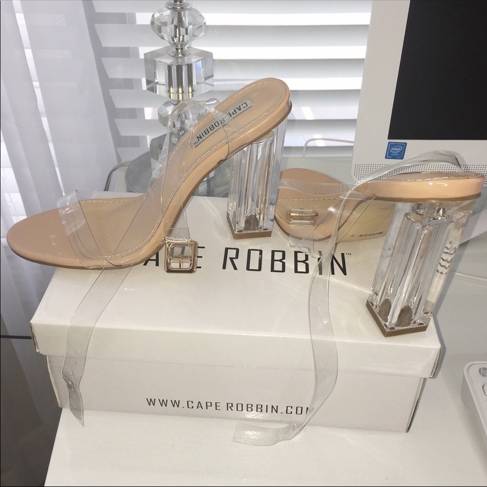 Fashion Nova glass slipper